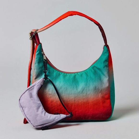 NWT BAGGU MINI NYLON SHOULDER BAG RAIN JULIA HEUER COLLAB - Picture 5 of 7